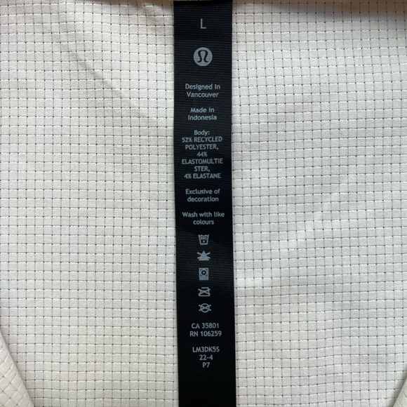 Men's Cream Short Sleeve Shirt - Picture 3 of 3